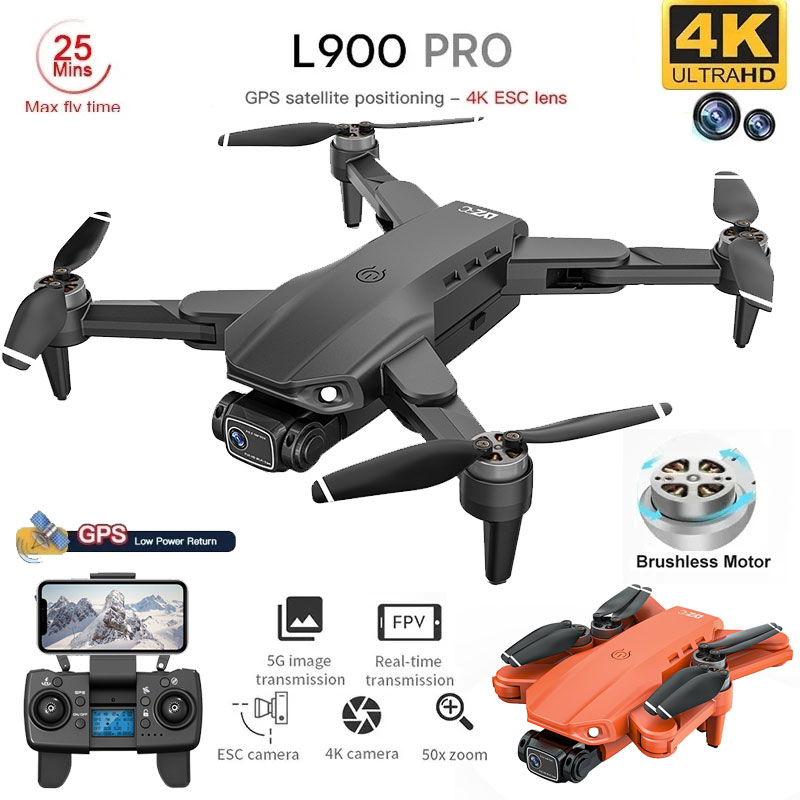 Drone Racing Camera - Квадрокоптер L900 Pro складной с GPS