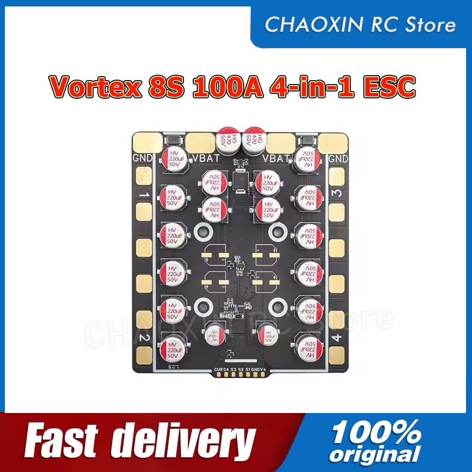 Vortex 8S 100A 4-в-1 ESC BLS B – обзор и цена Drone Racing Battery