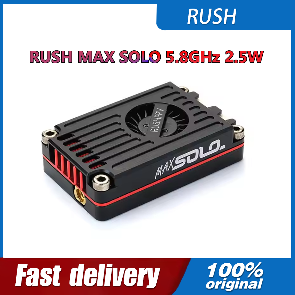 RUSH MAX SOLO 5.8ГГц 2.5Вт VTX – обзор и цена Drone Racing Battery