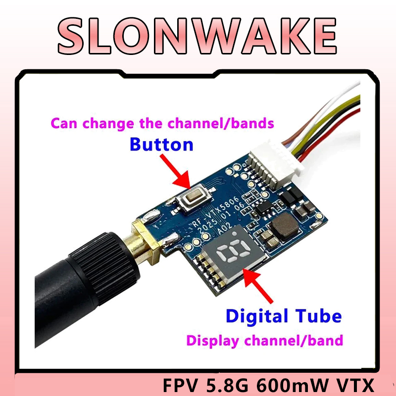 SLONWAKE 5.8G TS5823 PRO Мини- – обзор и цена Drone Racing Camera