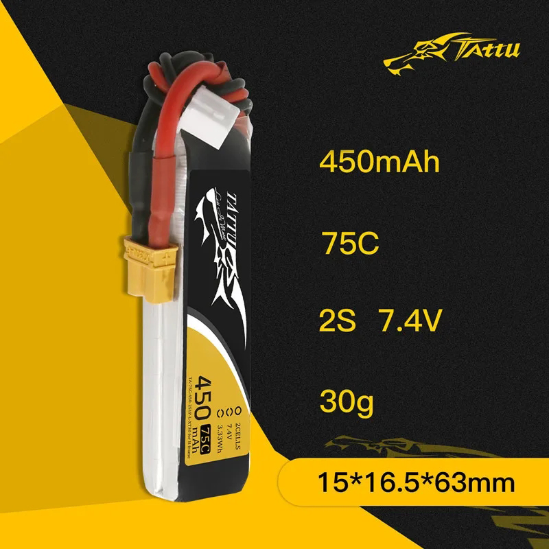 3 шт. Новый TATTU 450/500/550  – обзор и цена Drone Racing Battery